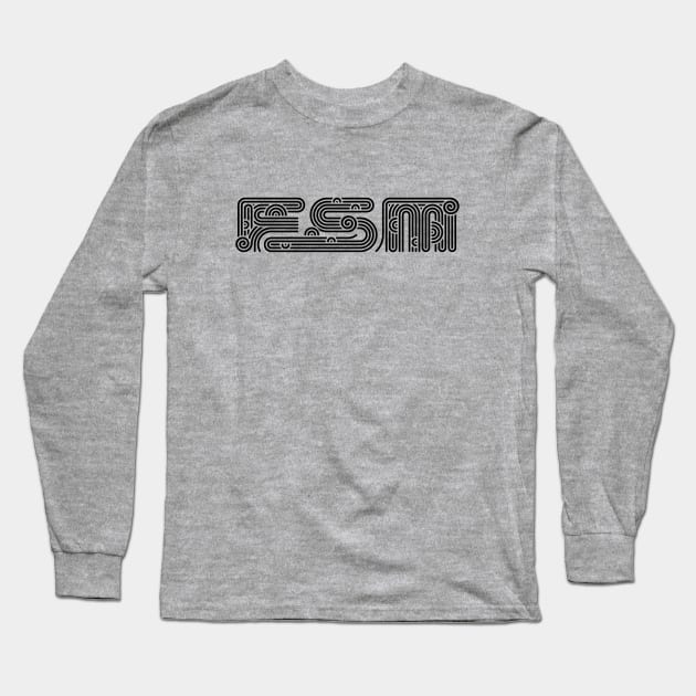 F S M Long Sleeve T-Shirt by Penkin Andrey